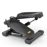 Home Office Exercise 330LBS Capacity Mini Stepper With Resistance Bands And LCD Monitor