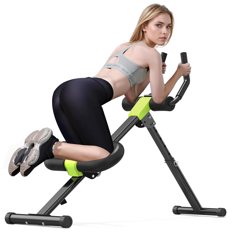 Ab Workout Equipment Ab Machine for Home Gym Fitness Ab Trainer Exercise Equipment for Abdominal Exercise and Strength Training